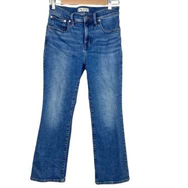 Madewell Kick Out Crop Jeans 27 Blue Women’s Mid … - image 1