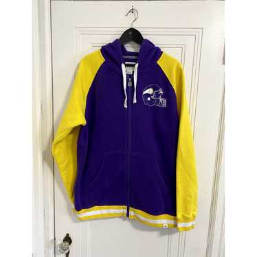 NFL Minnesota Vikings Full-Zip Hoodie Sweatshirt … - image 1