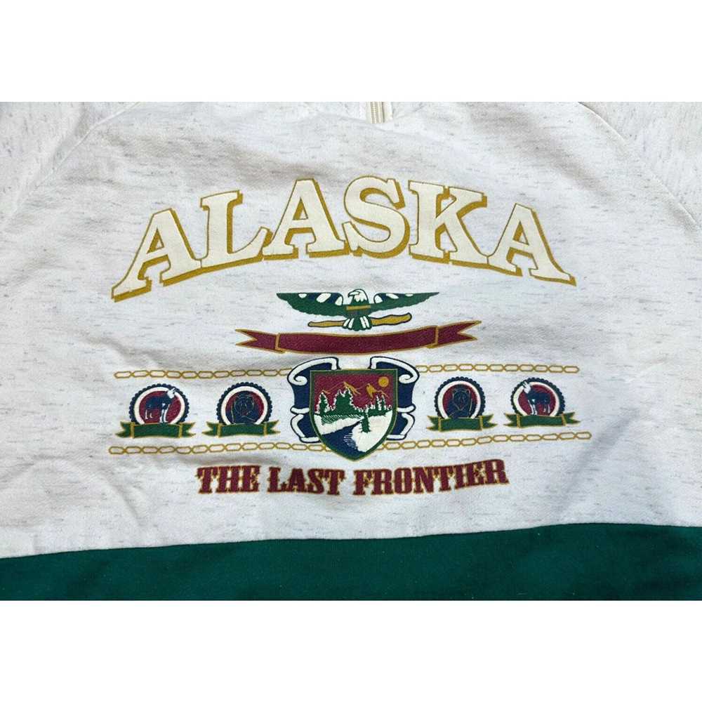 Vintage Vintage Alaska The Last Frontier Striped … - image 2