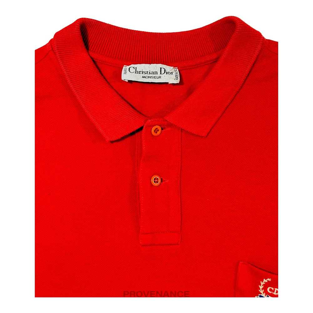 Dior 🔴 Christian Dior CD Sports Polo Long Sleeve… - image 3