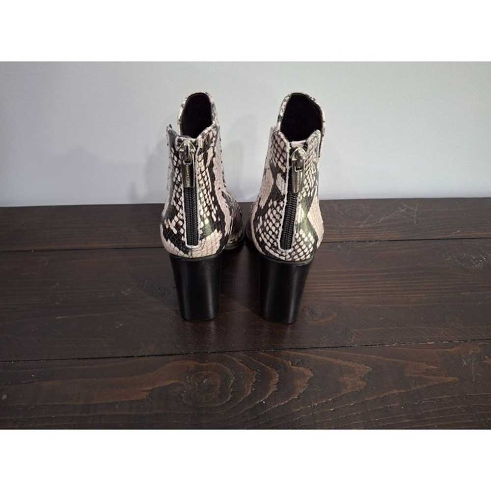 Vince Camuto Genedy Snakeskin Booties/NWOB, Sz. 5M - image 8