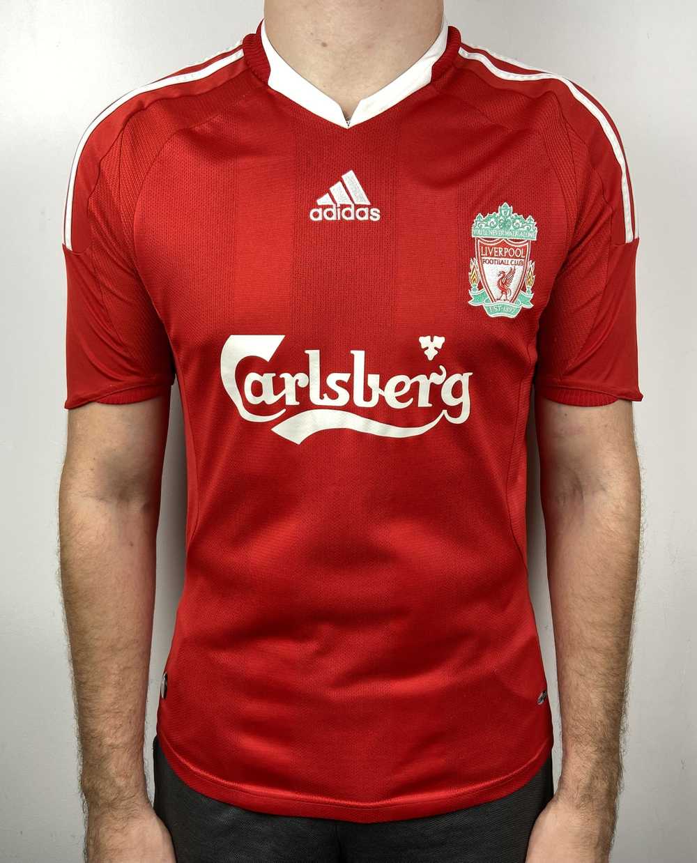 Adidas × Soccer Jersey × Vintage Liverpool 2008 H… - image 1