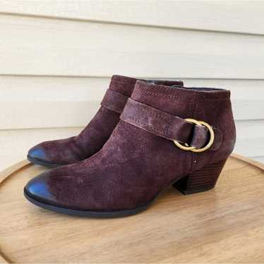 Franco Sarto Gabriella brown booties