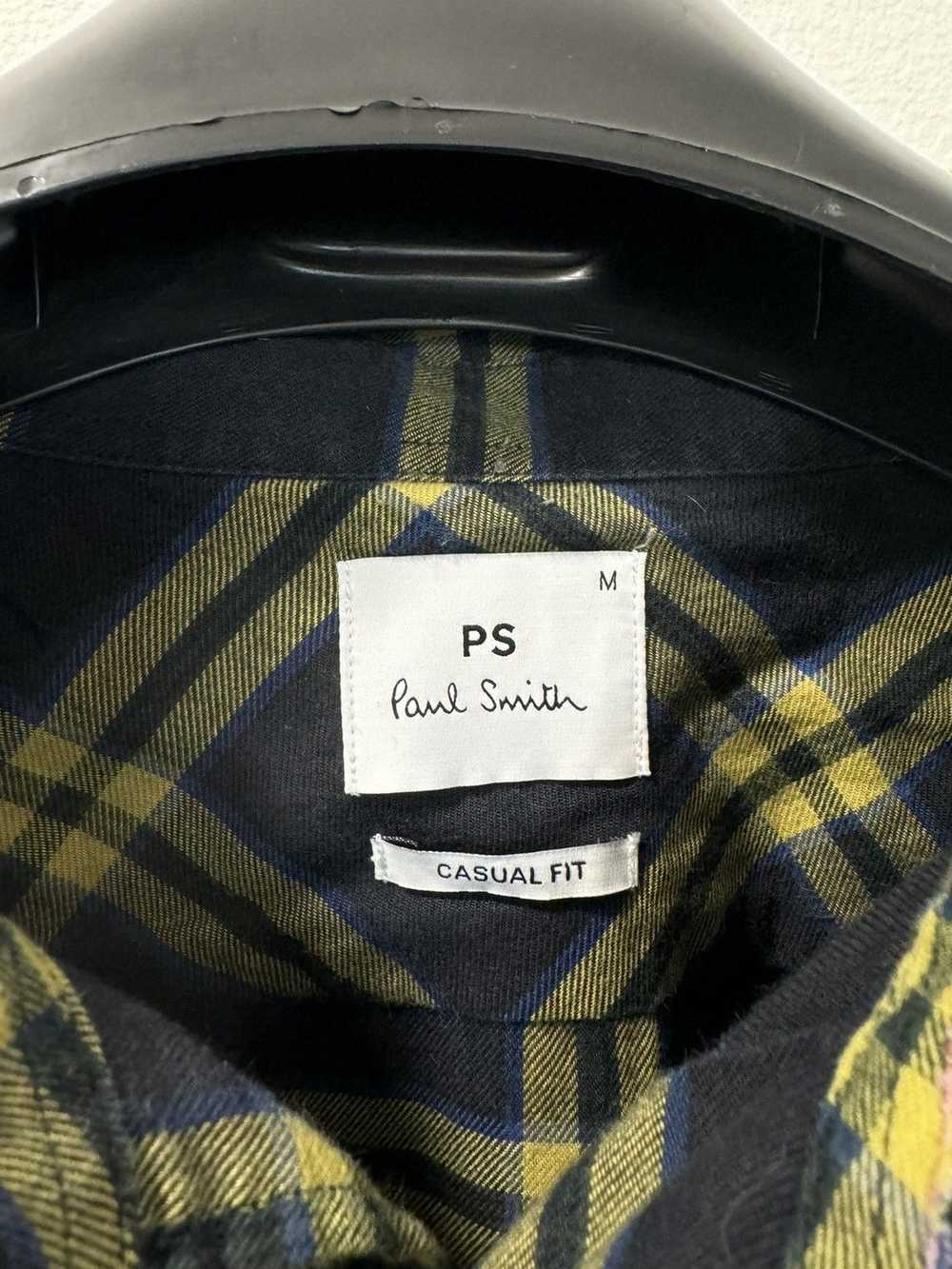 Paul Smith Paul Smith Blue & Green Plaid Casual S… - image 2