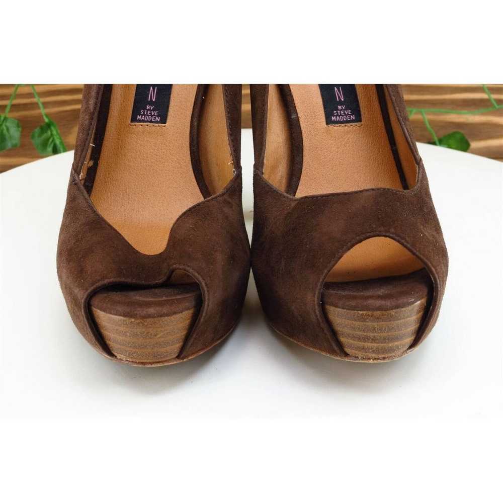 Steven by Steve Madden Women Sz 6 M Brown Platfor… - image 2