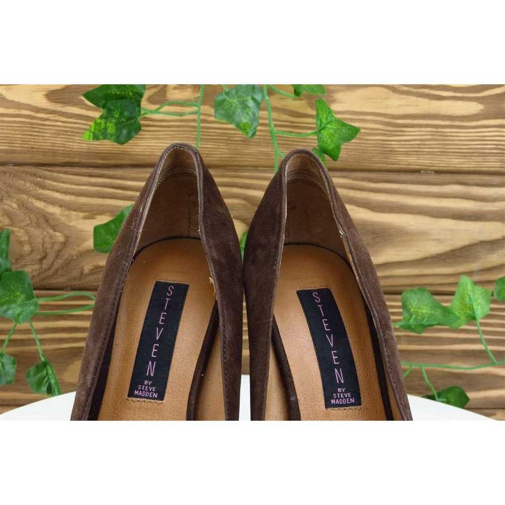 Steven by Steve Madden Women Sz 6 M Brown Platfor… - image 3