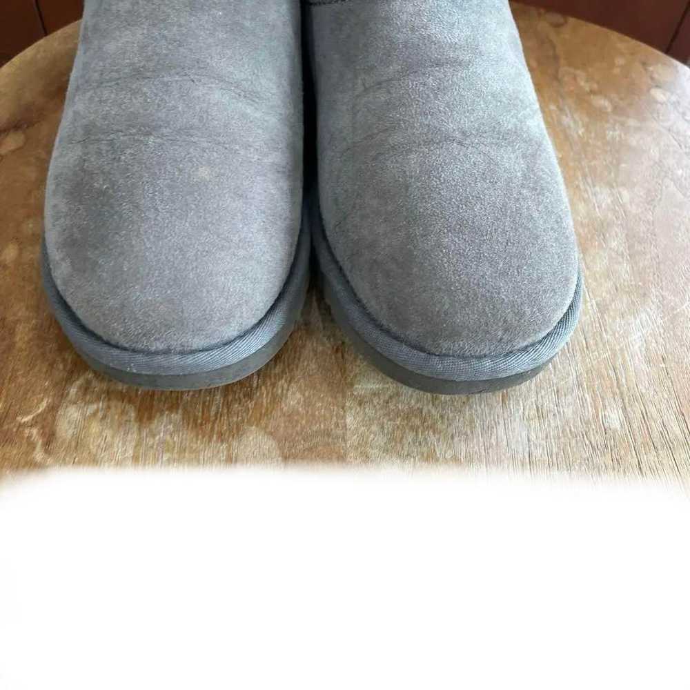 UGG sheepskin boots in grey. - image 4