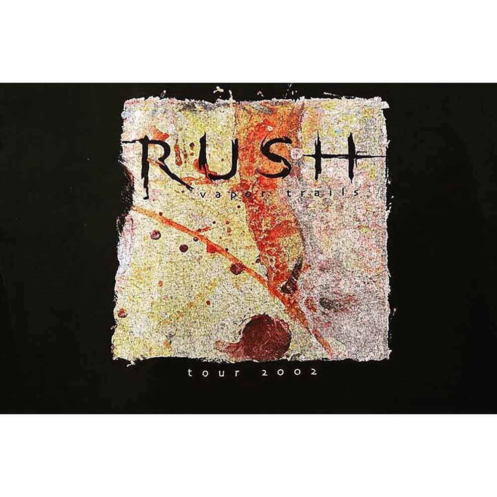 Vintage Vintage 2002 Rush Vapor Trails Tour Shirt… - image 2