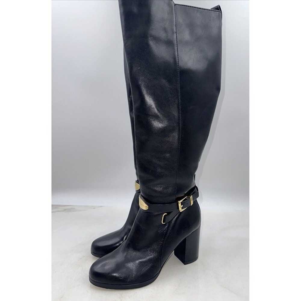 MICHAEL KORS BOOTS WOMENS Sz 5.5 ARLEY BLACK MK L… - image 1