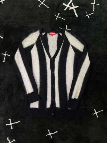 Supreme FW13 - Baby Mohair Striped Sweater Cardiga