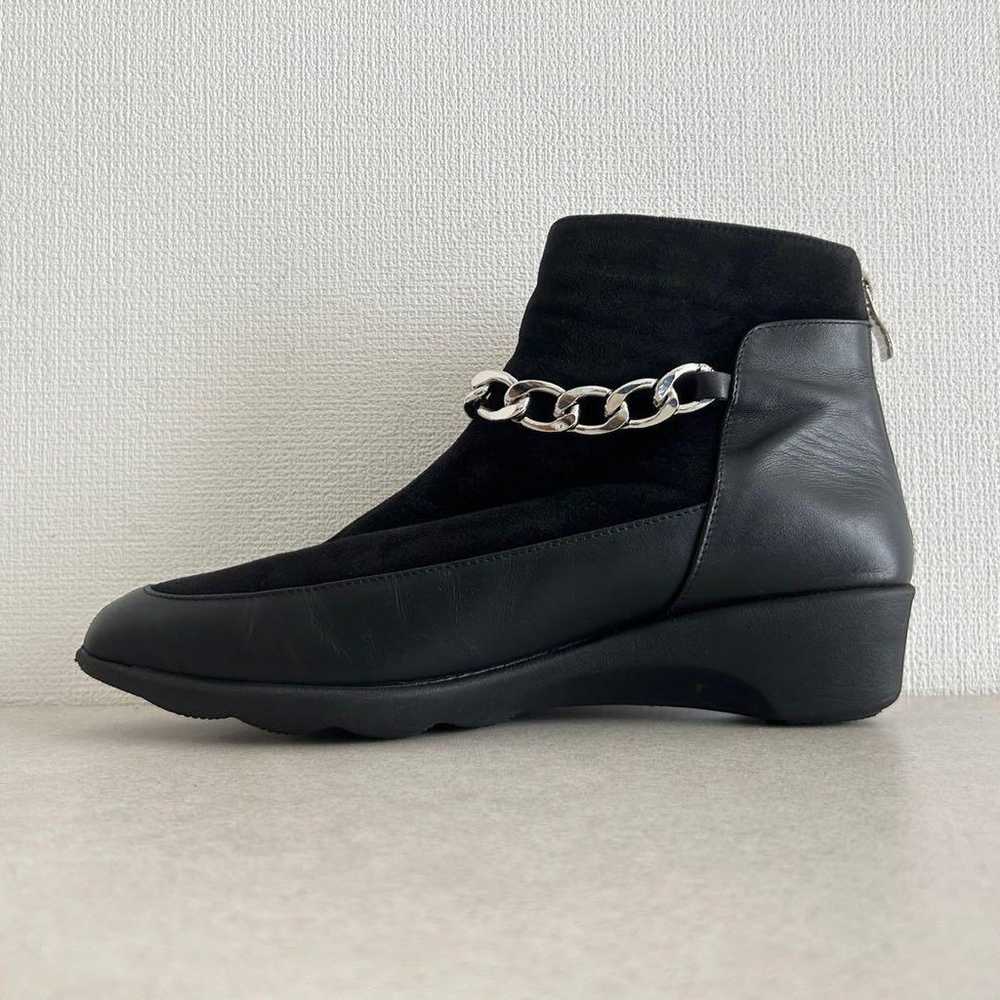 High-quality☆HILLS AVENUS Short Boots Chain Zip W… - image 5