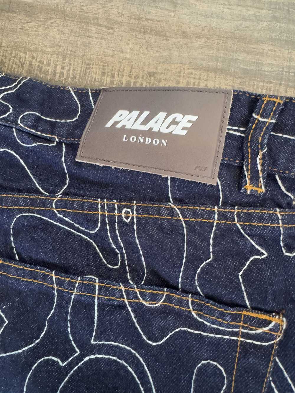 Palace Palace P45 Splat Denim Jeans Embroidered I… - image 3