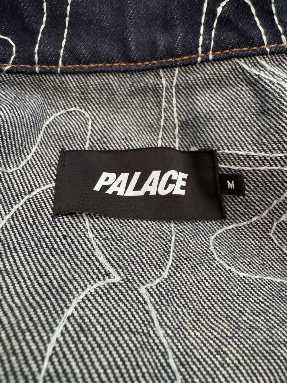 Palace Palace Splat Denim Jacket Embroidered Indi… - image 2