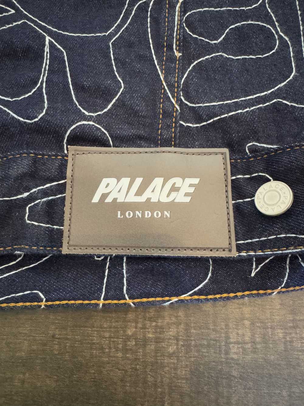 Palace Palace Splat Denim Jacket Embroidered Indi… - image 3