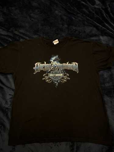 Harley Davidson Black Harley Davidson graphic tee