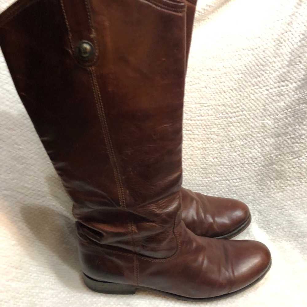 Frye MelissaBoots western brown size 9 - image 1