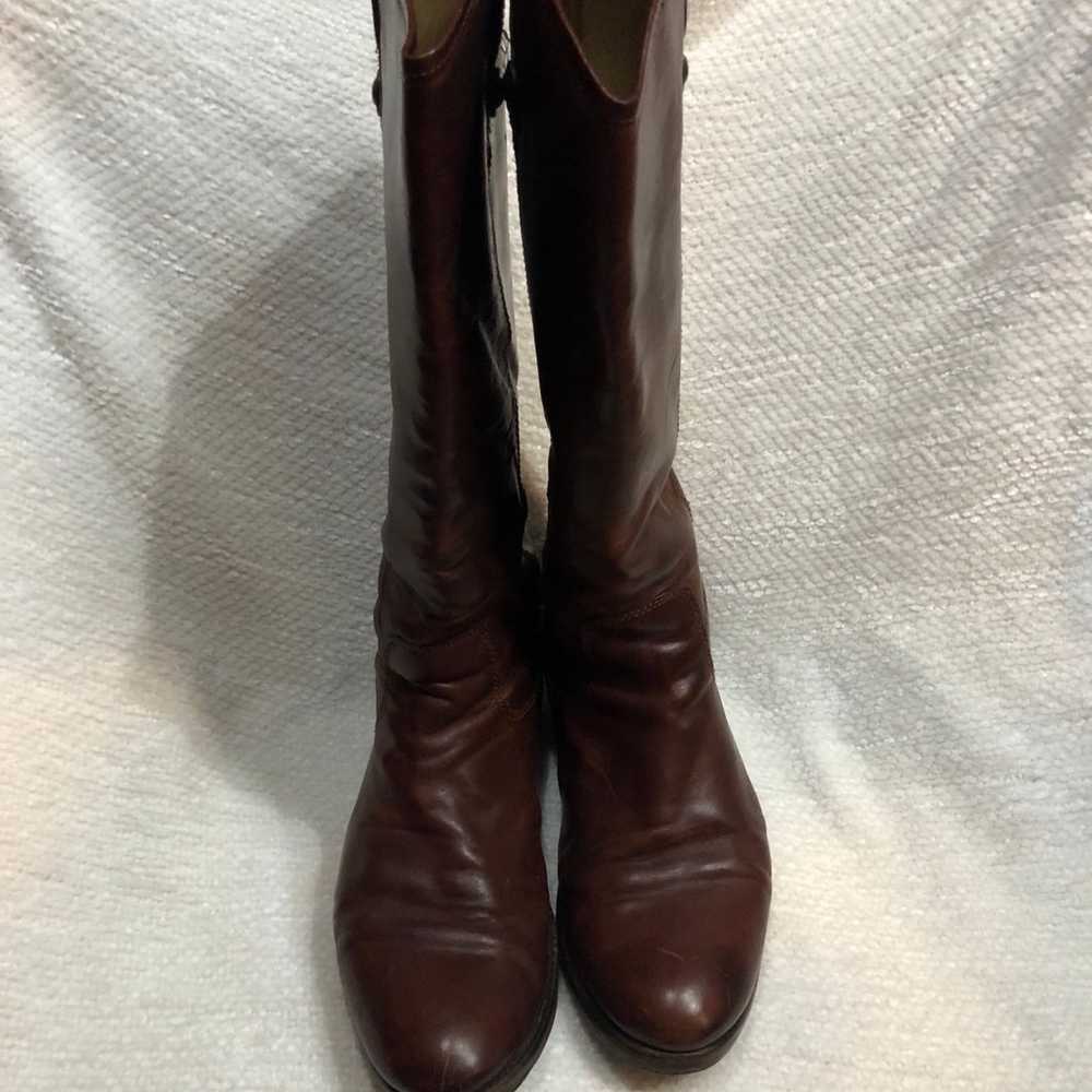 Frye MelissaBoots western brown size 9 - image 2