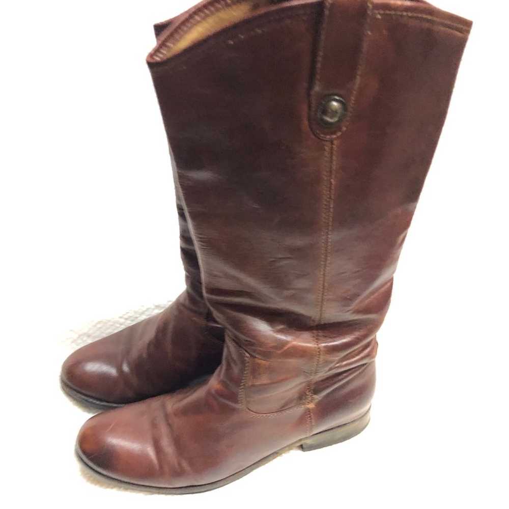 Frye MelissaBoots western brown size 9 - image 3