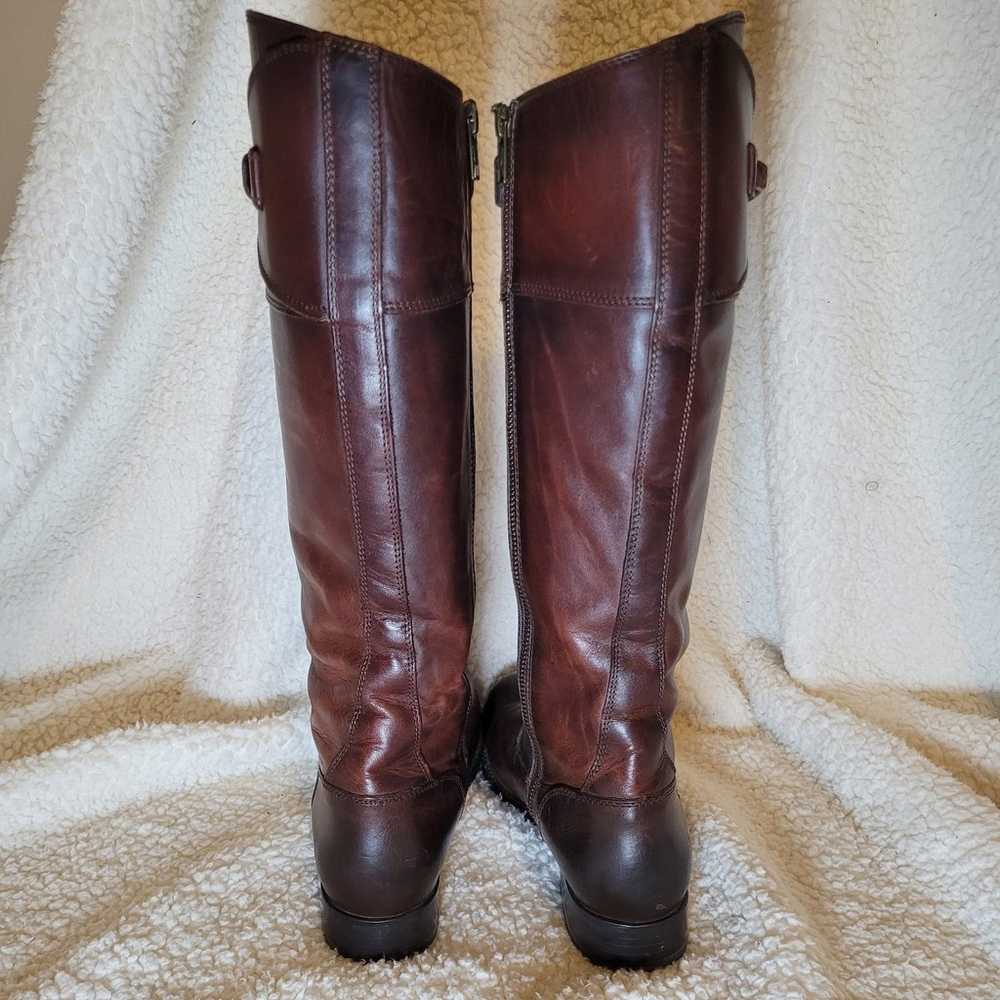 Frye Molly Button Boots Redwood Size 8 - image 6