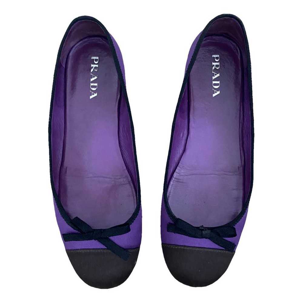 Prada Cloth ballet flats - image 1