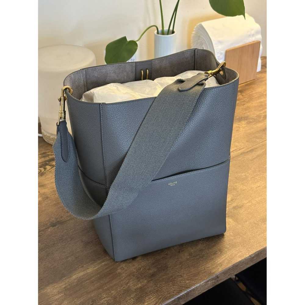 Celine Seau Sangle leather tote - image 2