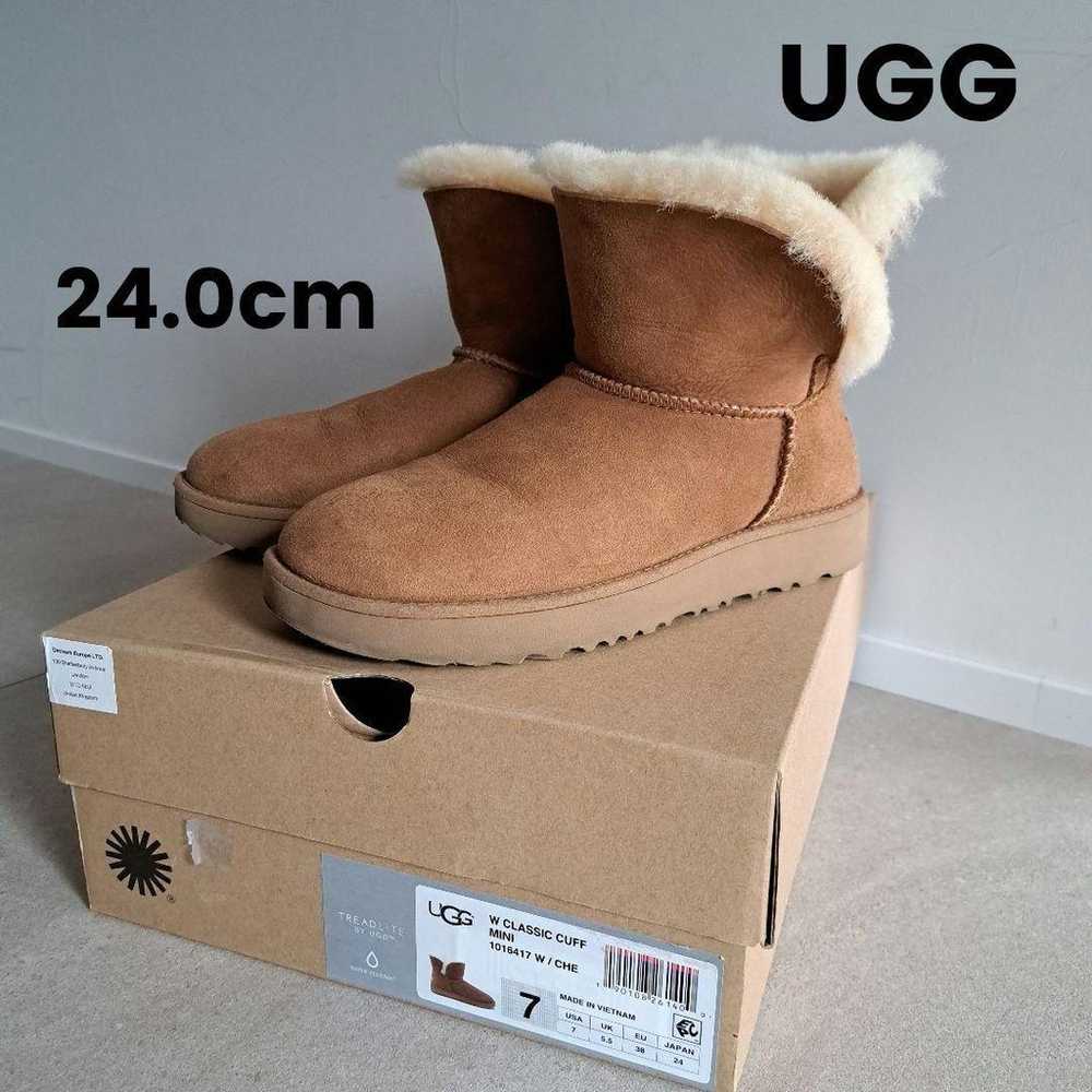 【Good quality】UGG W CLASSIC CUFF MINI Sheepskin B… - image 1