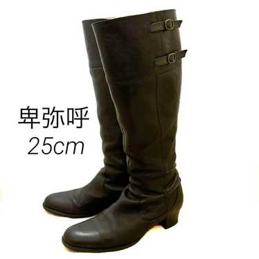 Himiko Honkaku Long Jockey Boots Dark Brown 25cm - image 1