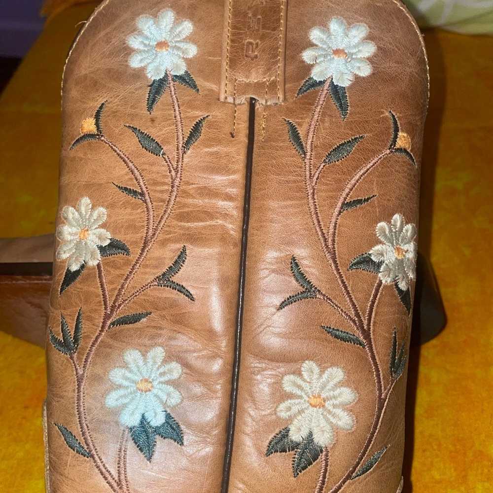 authentic  embroidered mexican boots - image 4