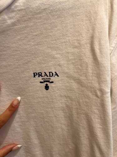 Prada Jersey and Re-Nylon T-shirt