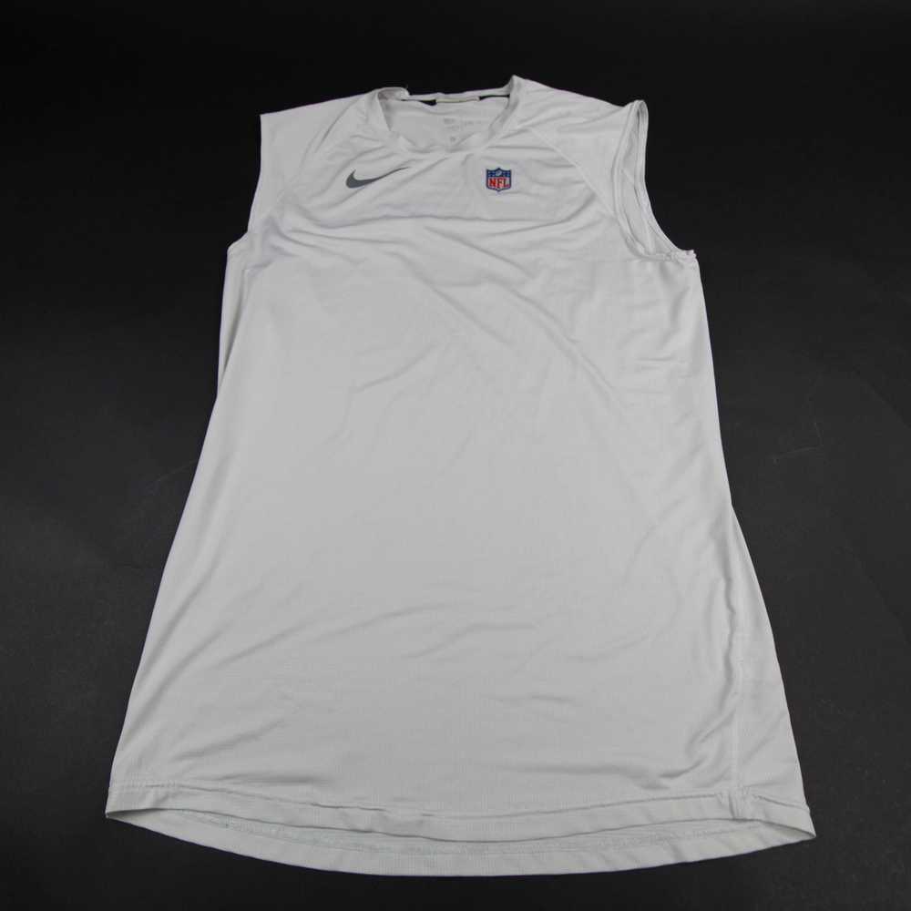 Nike NFL On Field Sleeveless Shirt Men's White Us… - image 1