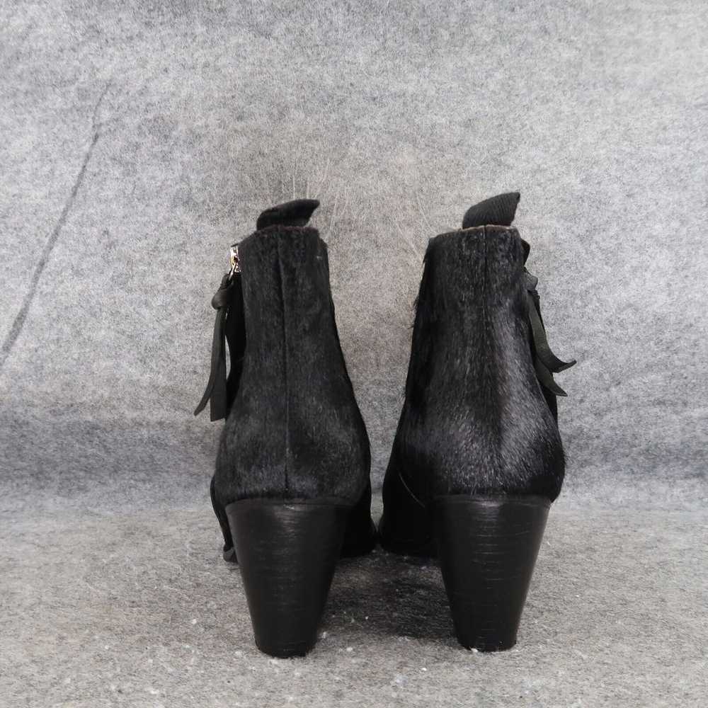 Jigsaw Shoes Womens 40 Booties Leather Calf Hair … - image 6