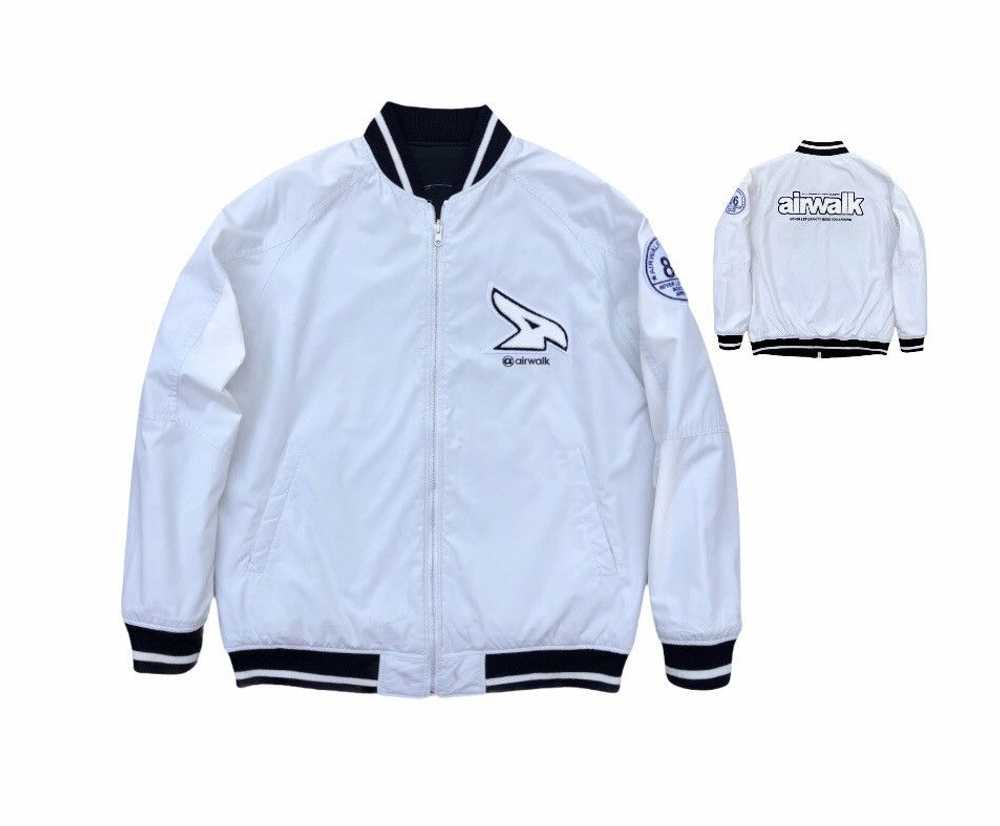 Airwalk × Bomber Jacket × Streetwear Airwalk Reve… - image 1