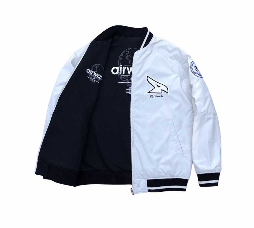 Airwalk × Bomber Jacket × Streetwear Airwalk Reve… - image 7