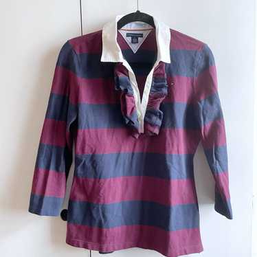 Tommy Hilfiger Tommy Hilfiger Rugby Polo Shirt Wo… - image 1