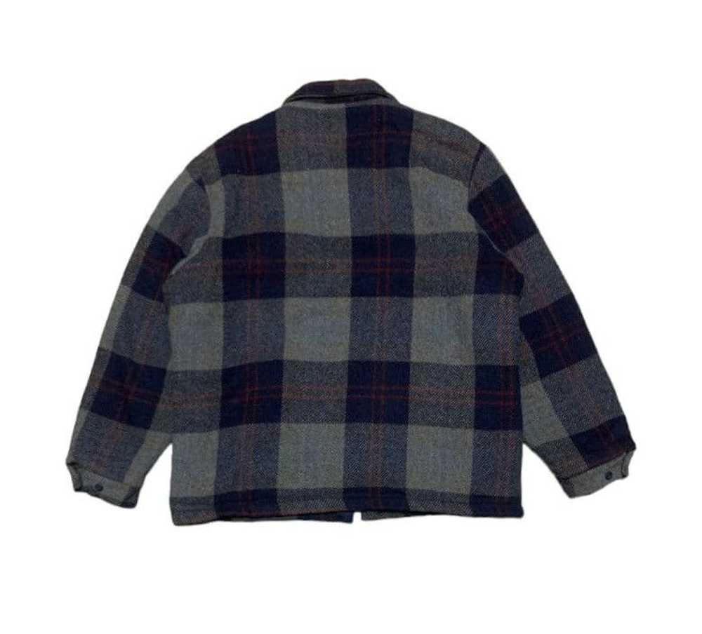 Flannel × Made In Usa × Vintage Vintage 80s Lakes… - image 4