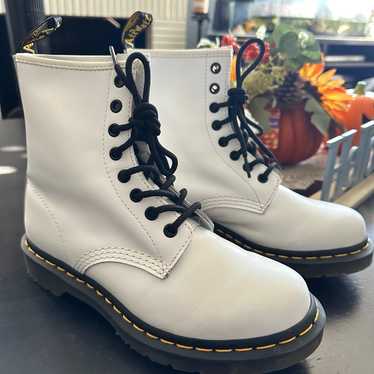 White Dr Martens