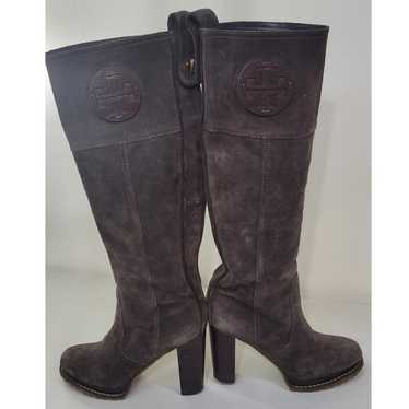 Tory Burch Boots Brown Leather Knee High Boots Hig