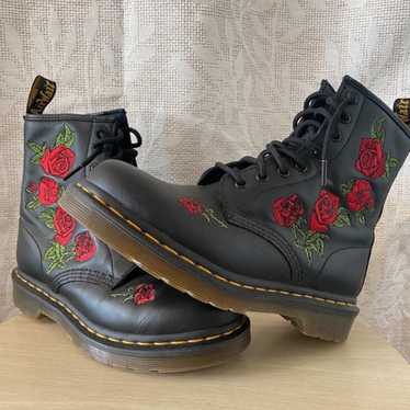 Dr. Martens airwalk Brause quilted rose boots hotsell