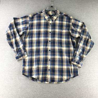 Patagonia Flannel Pima Button Up mens Adult Plaid 