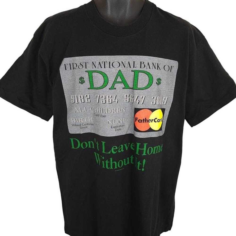 Vintage Vintage Bank Of Dad T Shirt Mens Size XL … - image 1