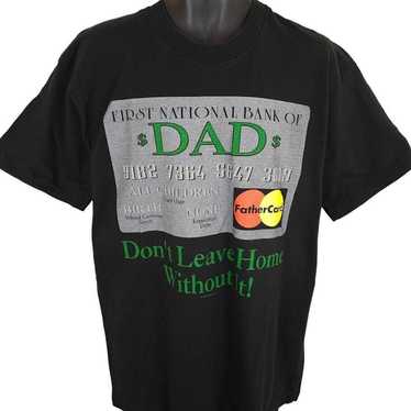 Vintage Vintage Bank Of Dad T Shirt Mens Size XL … - image 1