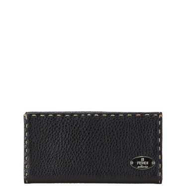 Fendi Fendi Fendi Leather Selleria Stitch Long Wa… - image 1