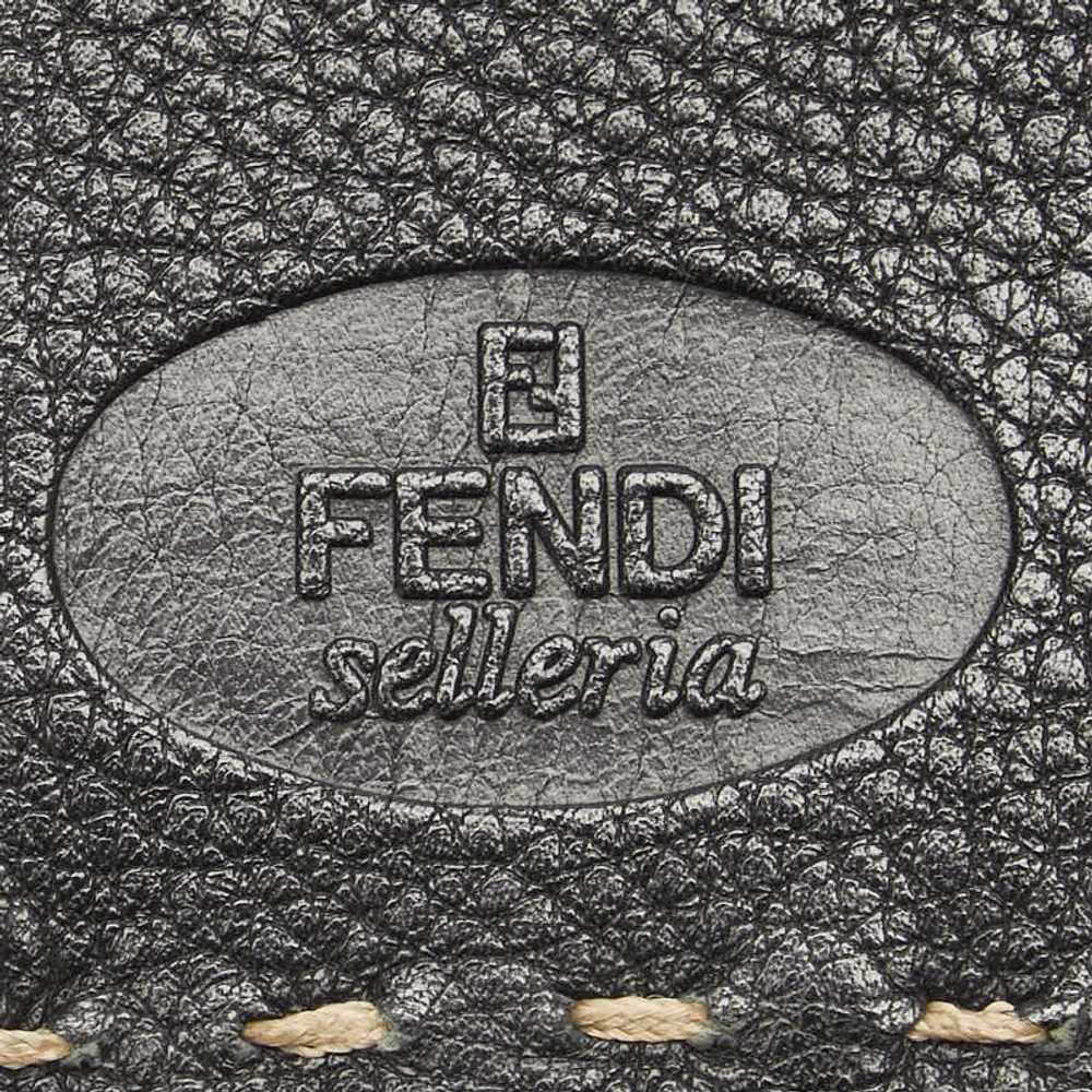 Fendi Fendi Fendi Leather Selleria Stitch Long Wa… - image 7