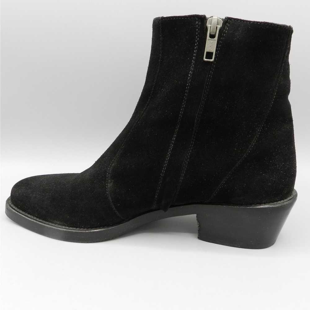 Theyskens Theory Black Suede Ankle Boots Sz 40 EU… - image 6