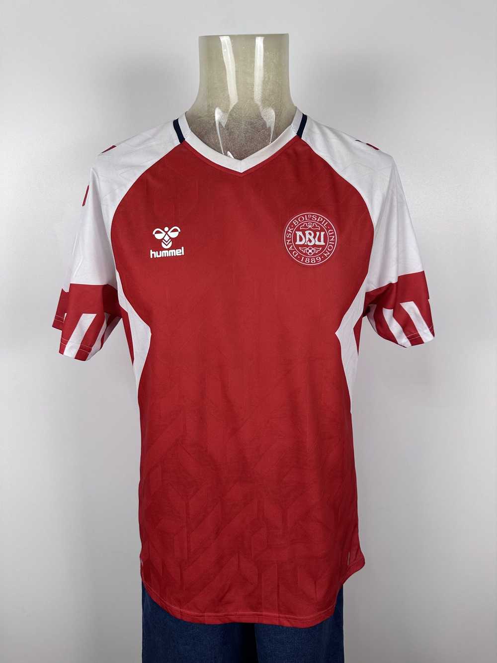 Hummel × Soccer Jersey × Vintage DENMARK 2023 202… - image 1