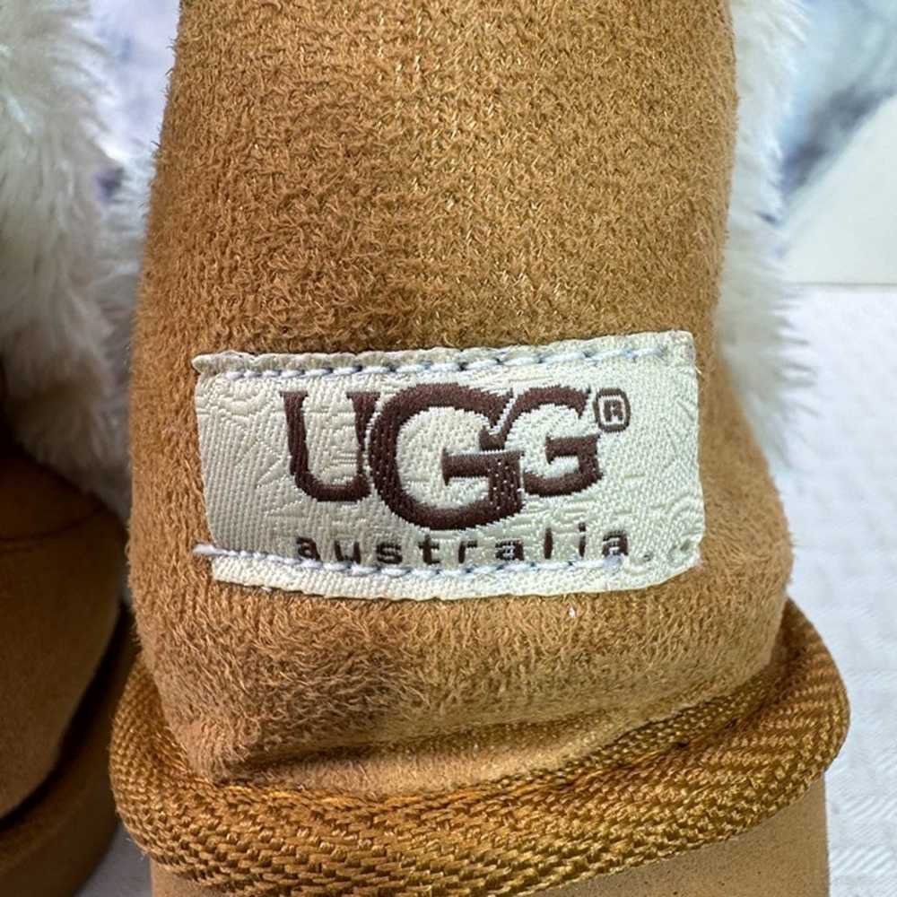 UGG Australia Tan Suede Boots Womens Size 5 With … - image 4