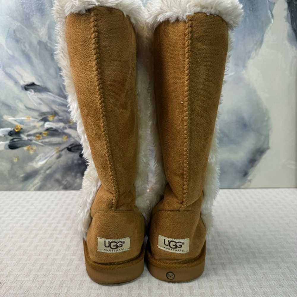 UGG Australia Tan Suede Boots Womens Size 5 With … - image 6