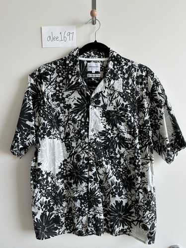 Norse Projects Carsten Flower Print Collar Shirt