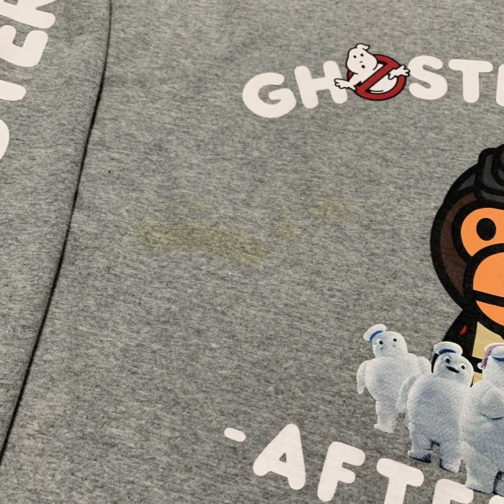 Bape Bape Large Ghostbusters Baby Milo Grey Long … - image 12