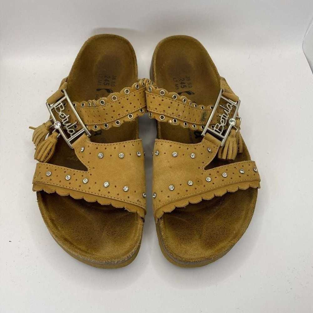 Vintage Betula Birkenstock Womens 38N Jeweled Sue… - image 3